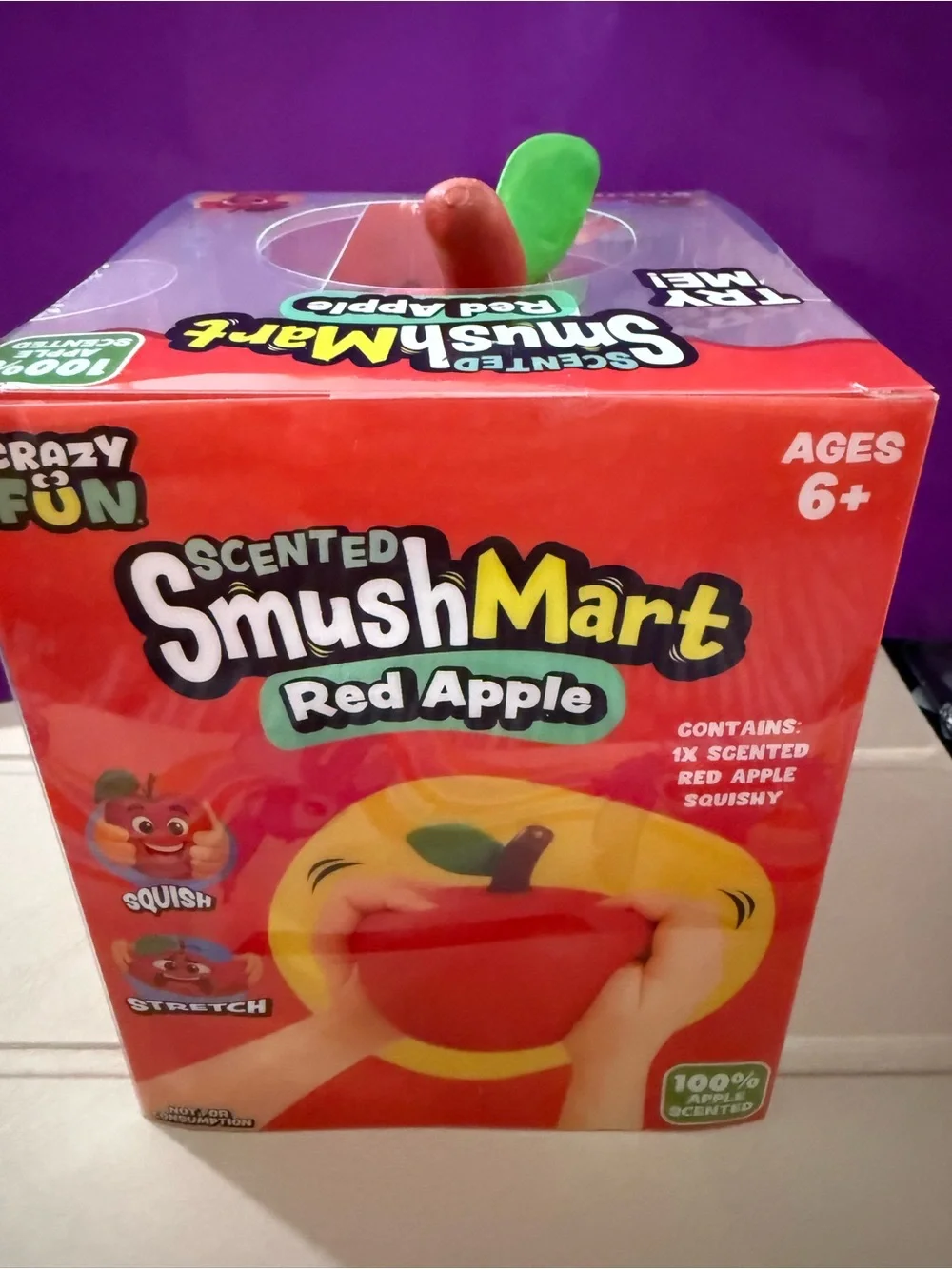 Scented SmushMart Red Apple Squishy Toy